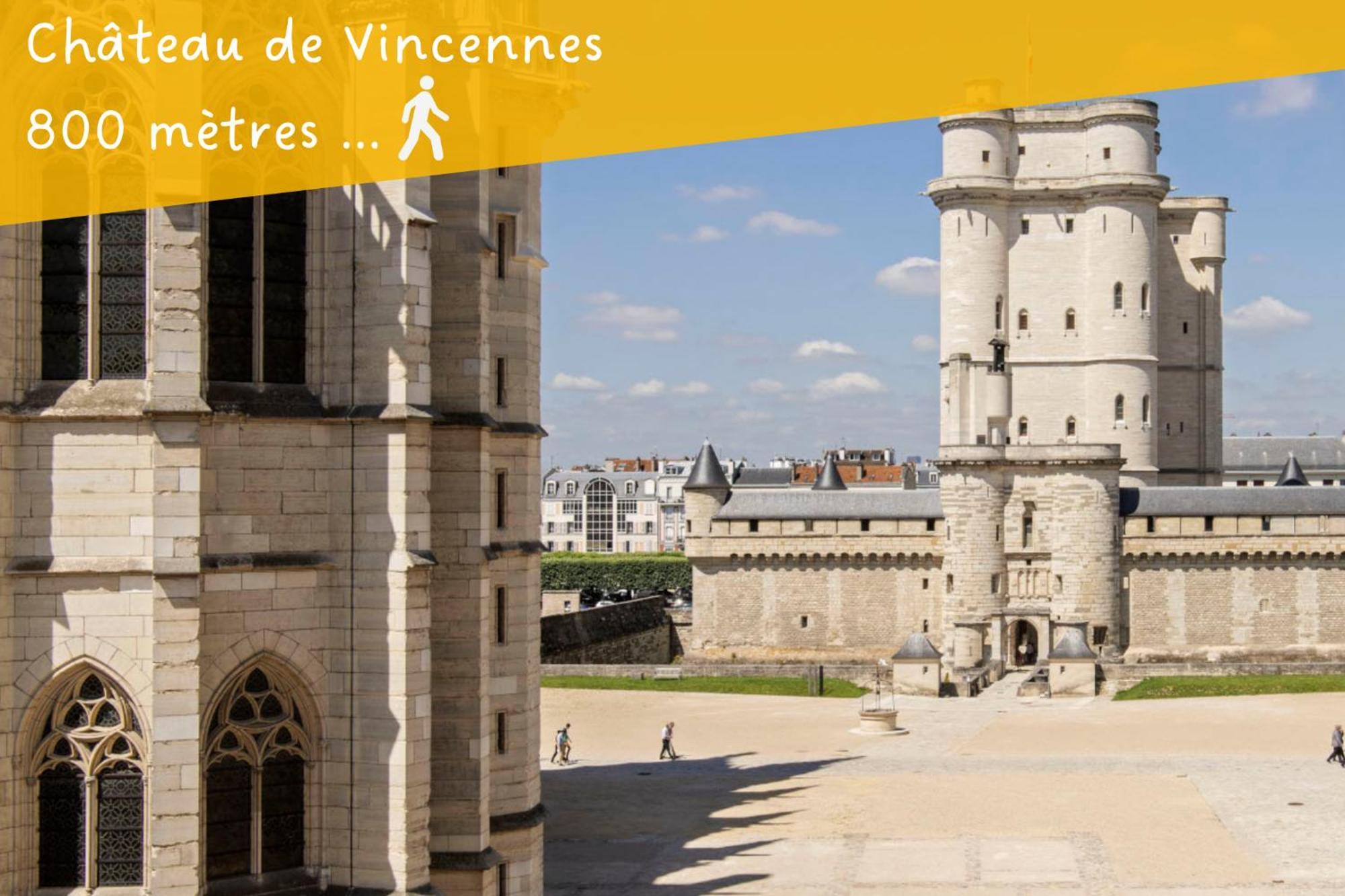 Appartement Entier Calme - Parking Free - Proche Paris Et Chateau - Wifi Hd Vincennes Exteriör bild
